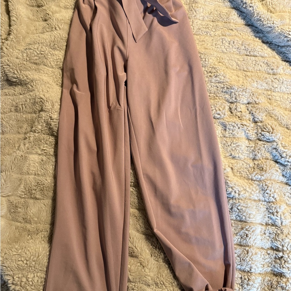 Elegant Pink Women's Pants